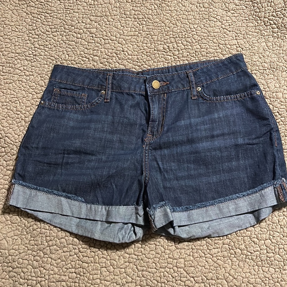 Calvin Klein Blue Jean Shorts Size 6